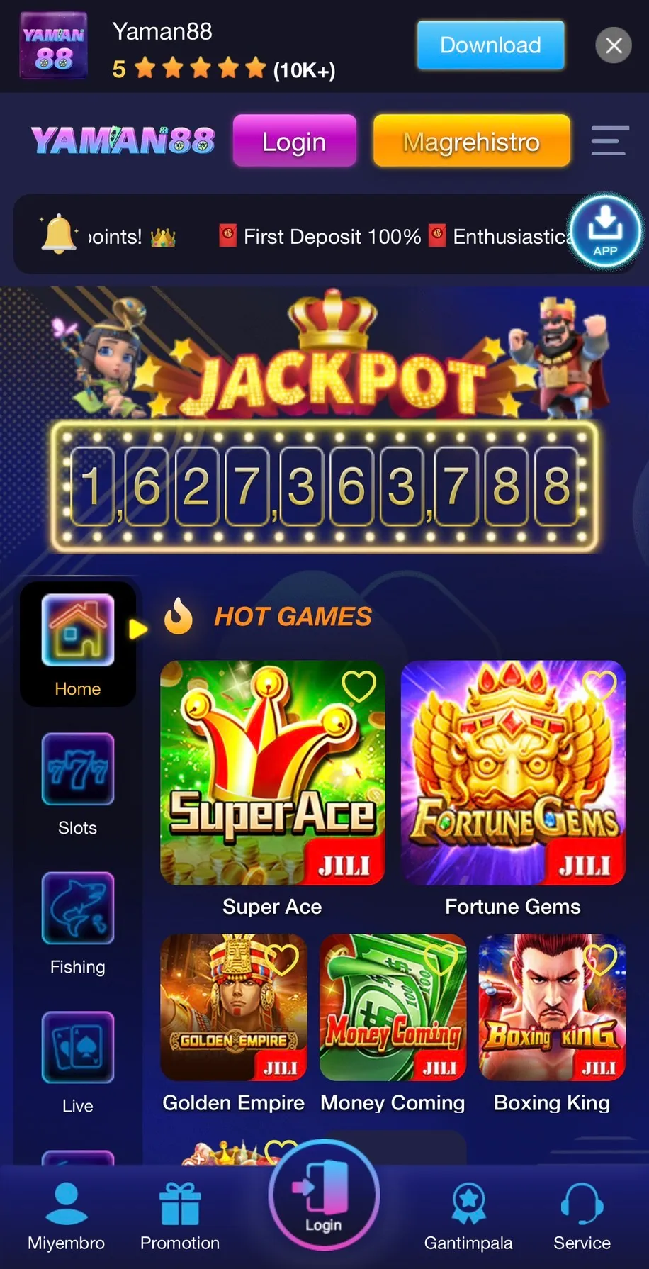 Yaman88 Online Casino: Where Luck Meets Excitement